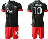 2020-21 D.C. United 10 FLORES Home Soccer Jersey,baseball caps,new era cap wholesale,wholesale hats